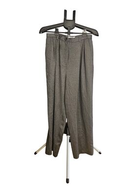 Jennifer Moore Gray Pleated Pants